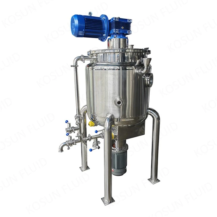 Cuve de mélange homogénéisante en acier inoxydable de 150 L