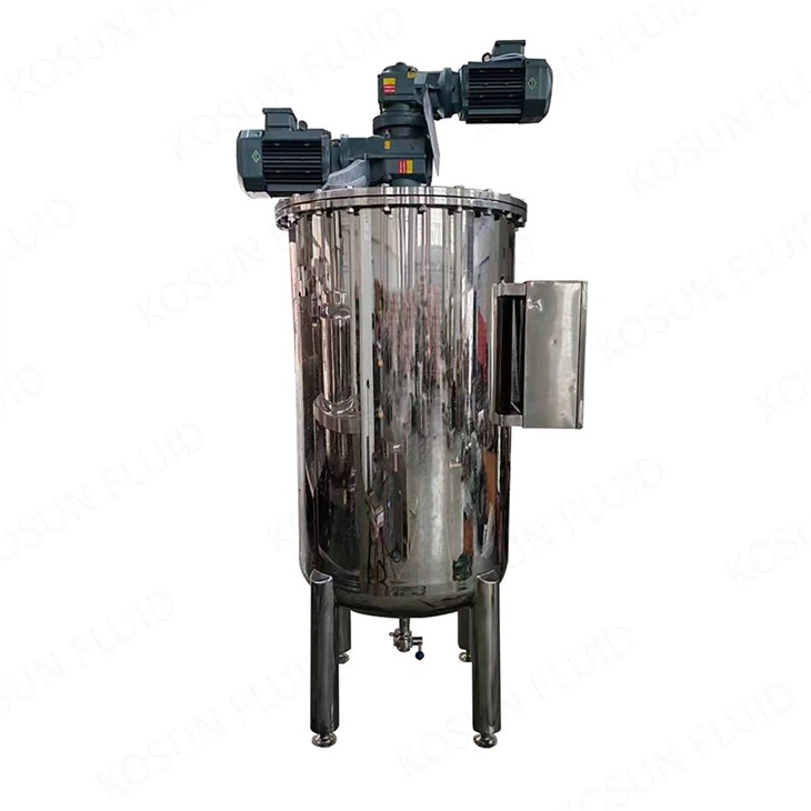 Mélangeur à contre-rotation en acier inoxydable de 500 L