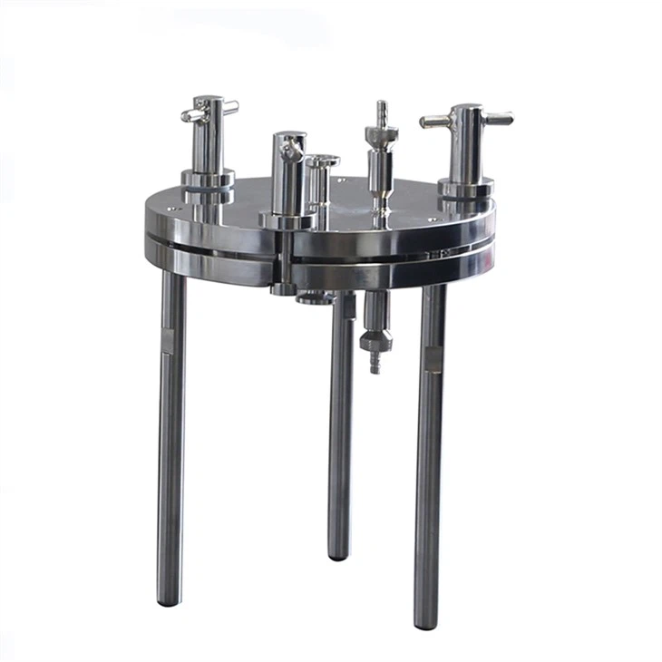 Porte-filtre à disque à membrane en acier inoxydable de 142 mm